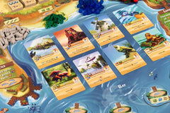 Starling Games Everdell Farshore windrose tokens guide tides and planning decisions.
