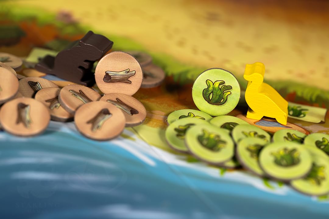Starling Games Everdell Farshore workers placement action on the coast