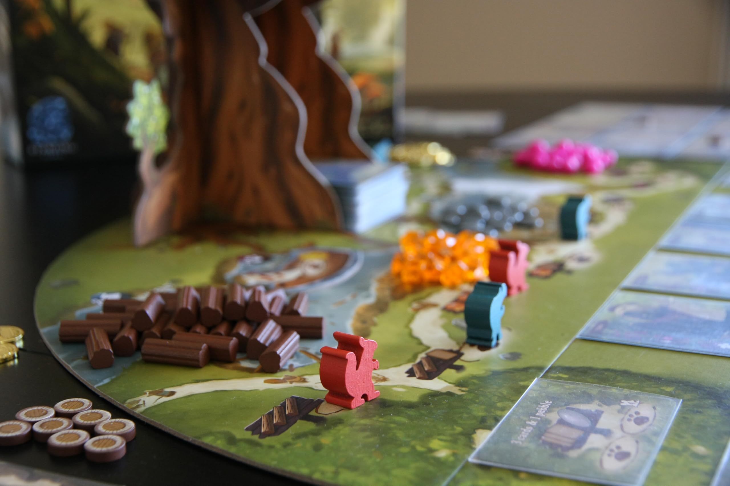 Starling Games Everdell game board offers a clear layout for smooth turns.