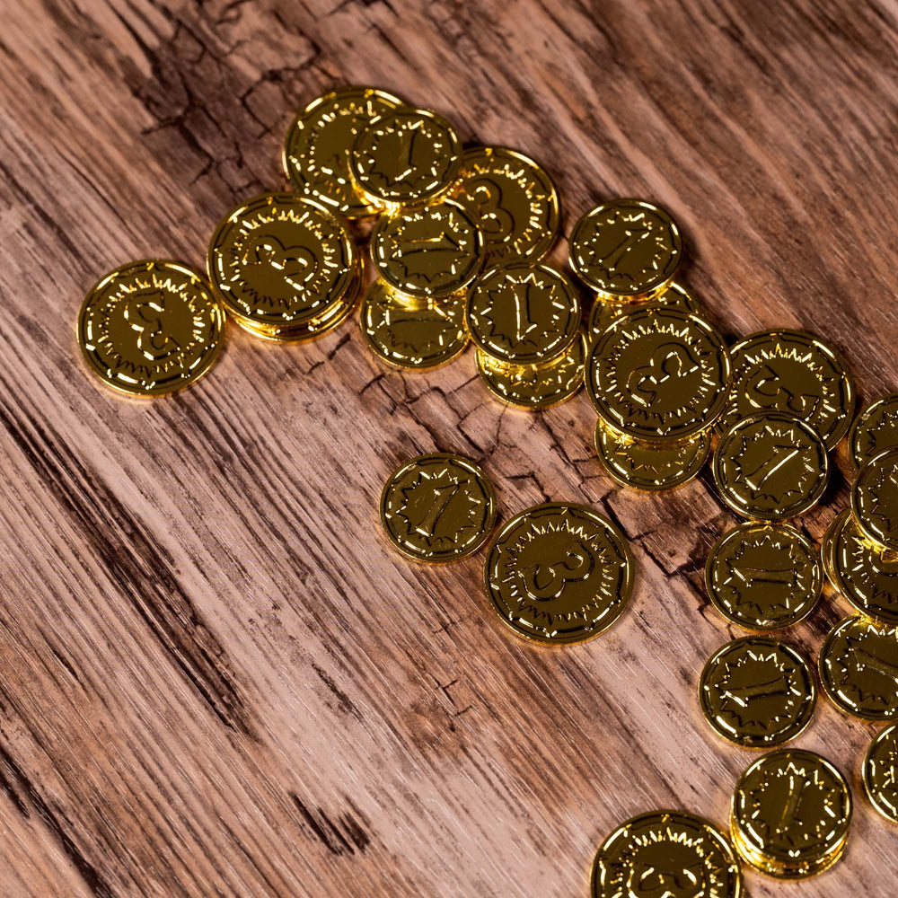 Starling Games Everdell Glimmergold occupied tokens with stickers track actions