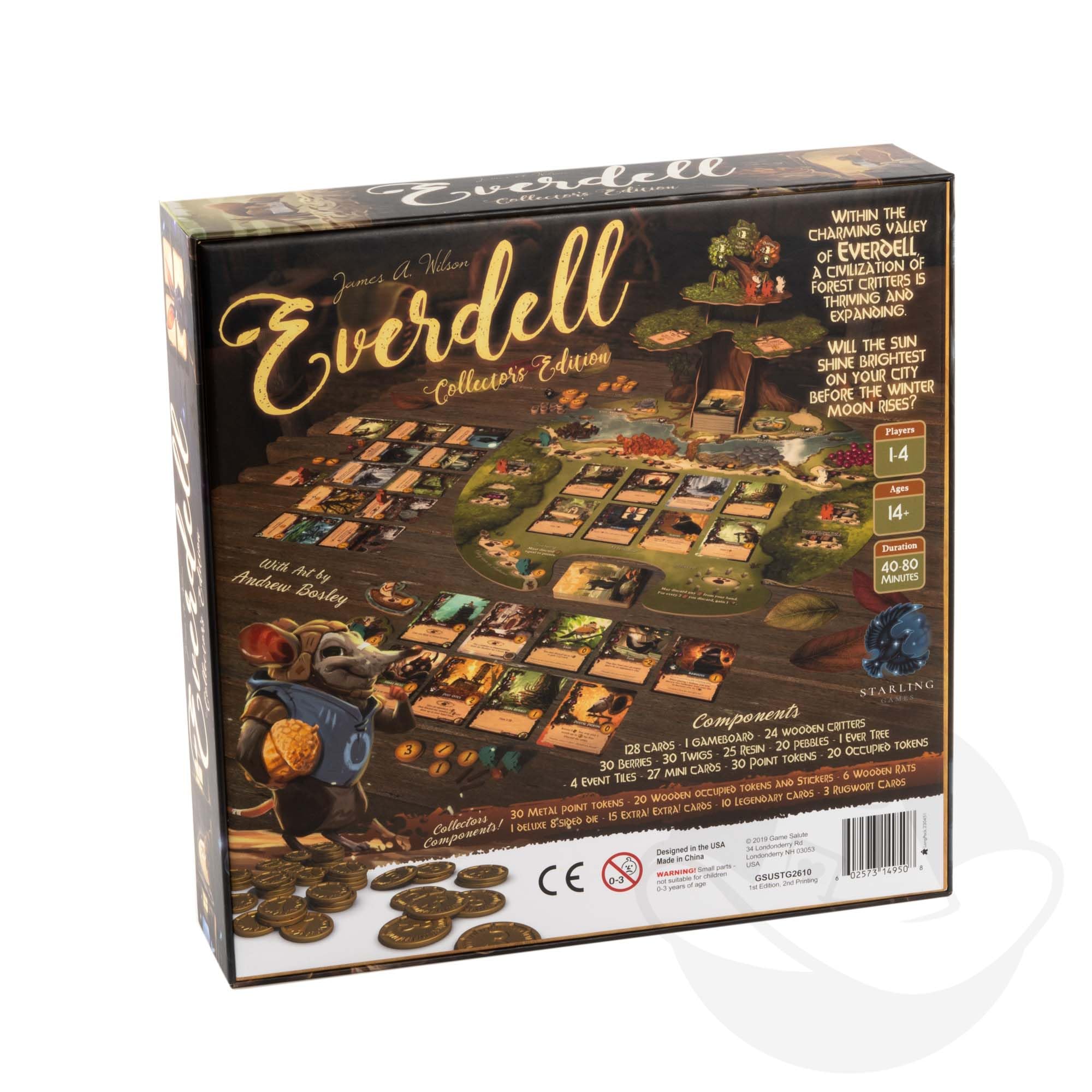 Starling Games Everdell legends expansion pack widens scenarios for woodland adventures.
