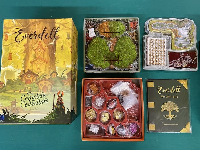 Starling Games Everdell squishy berries provide tactile tokens for resource tracking.