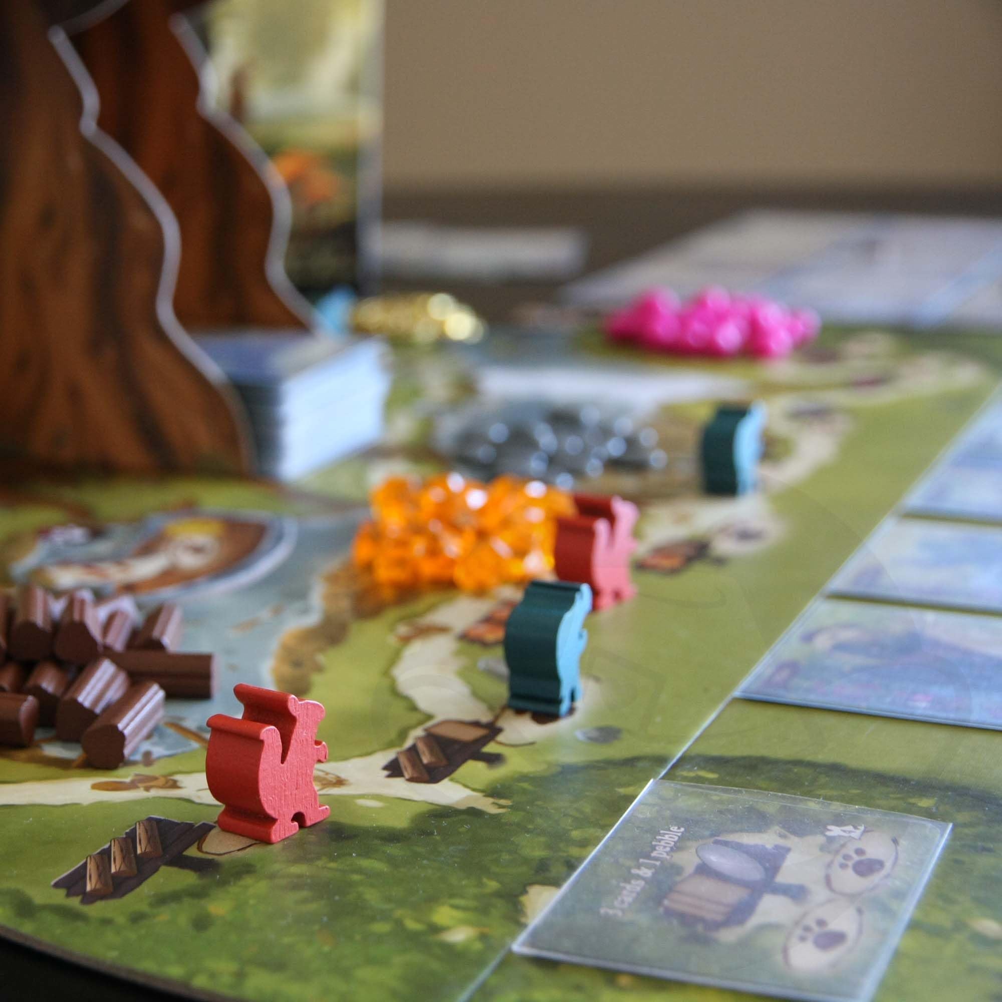 Starling Games Everdell upgraded critters meeples bring charming woodland characters.