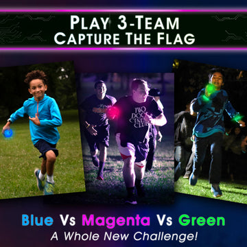 Starlux Games Capture The Flag Redux glow-in-the-dark field for outdoor fun