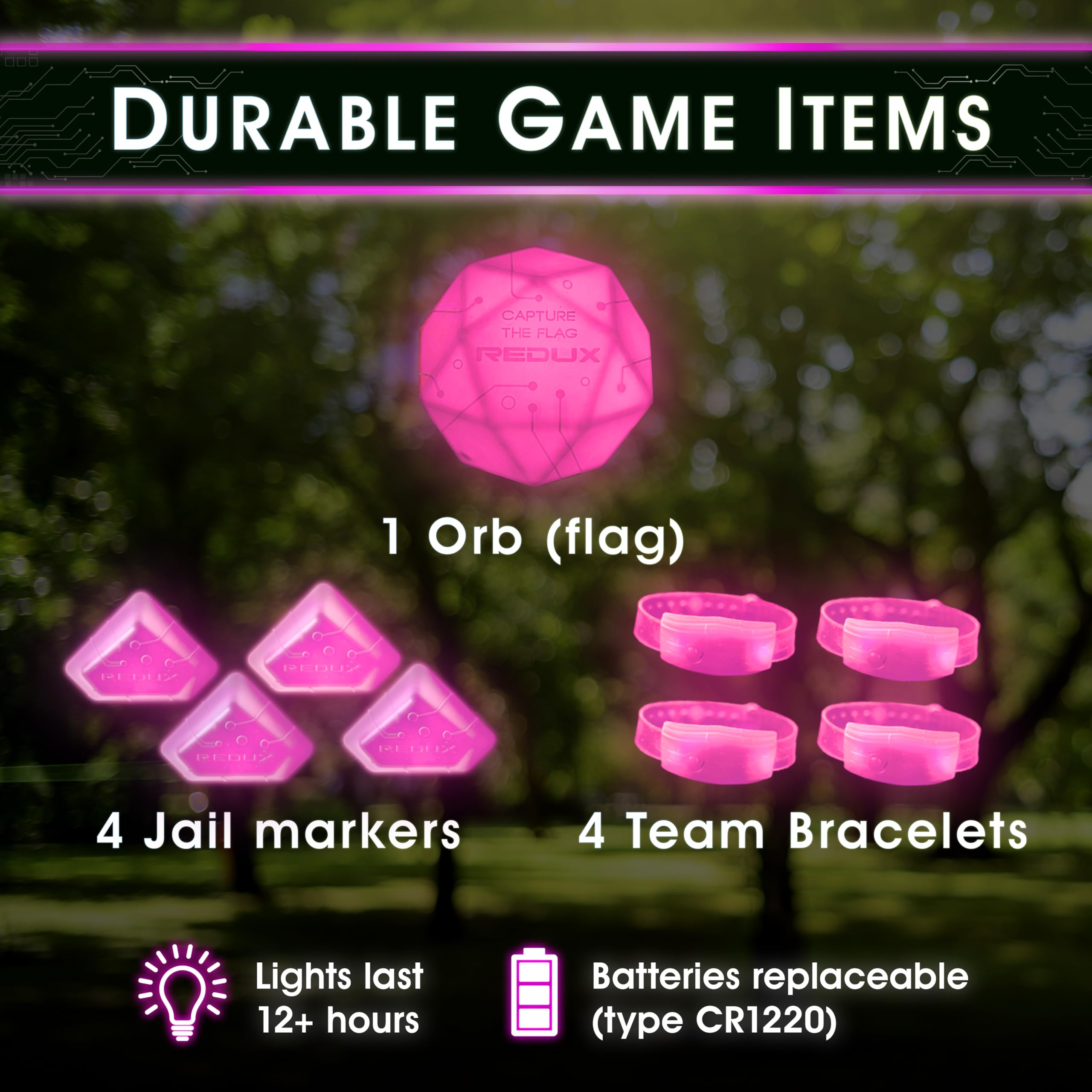 Starlux Games Capture The Flag Redux pink team flag for vivid visibility