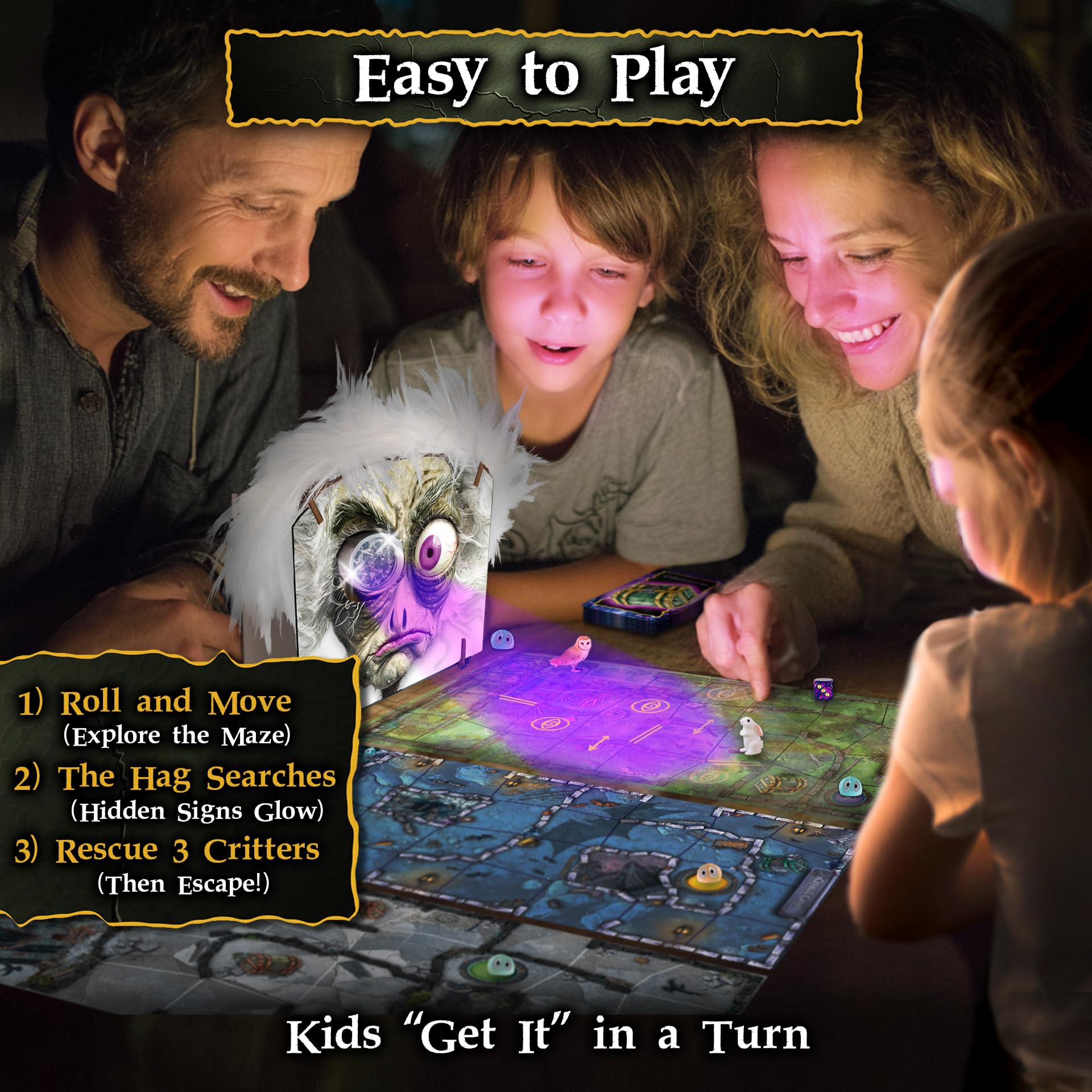 Starlux Enchanted Maze maze tiles change the path for endless puzzles