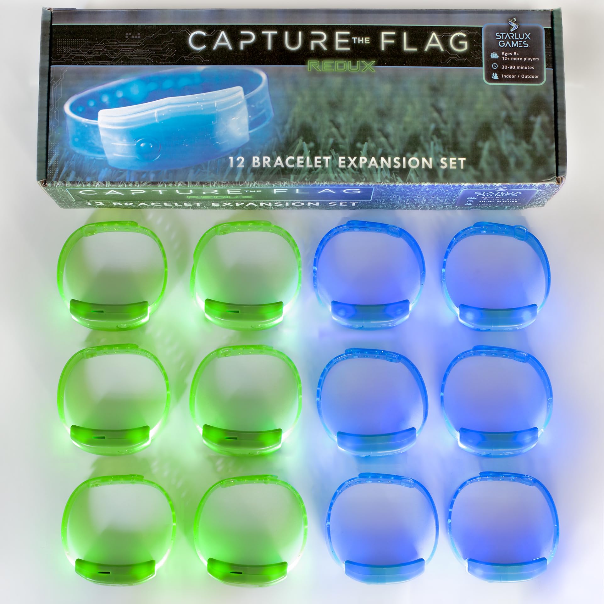 Outdoor-night play with Starlux glow accessories boosts energy and visibility.