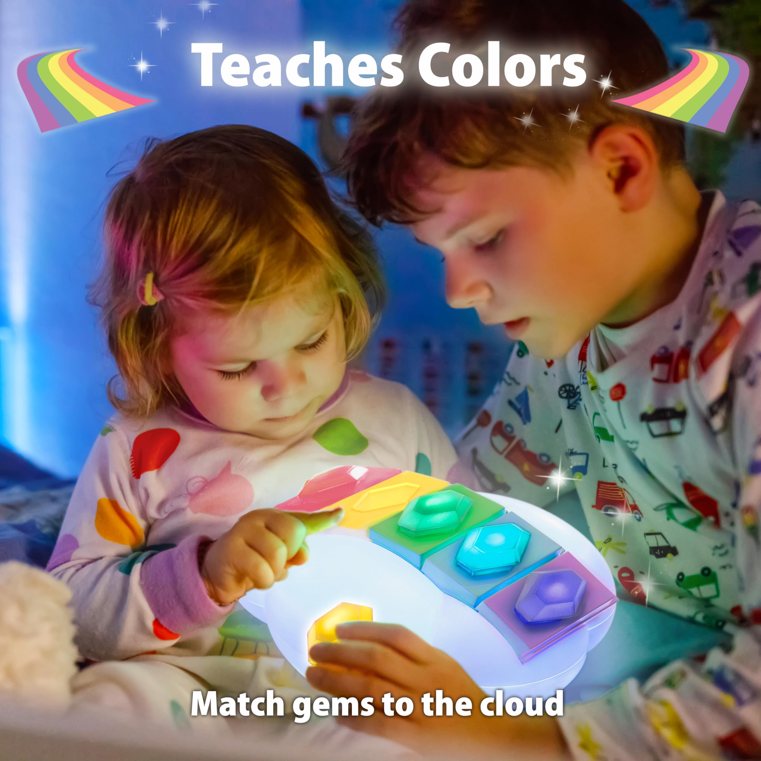 Starlux Games Protectors of the Rainbow: glow-in-the-dark play suitable indoors or outdoors.