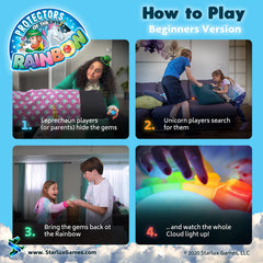 Starlux Games Protectors of the Rainbow: multiple game variations for varied play.