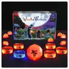 Starlux Wizards Werewolves glow crystals boost nighttime outdoor play.