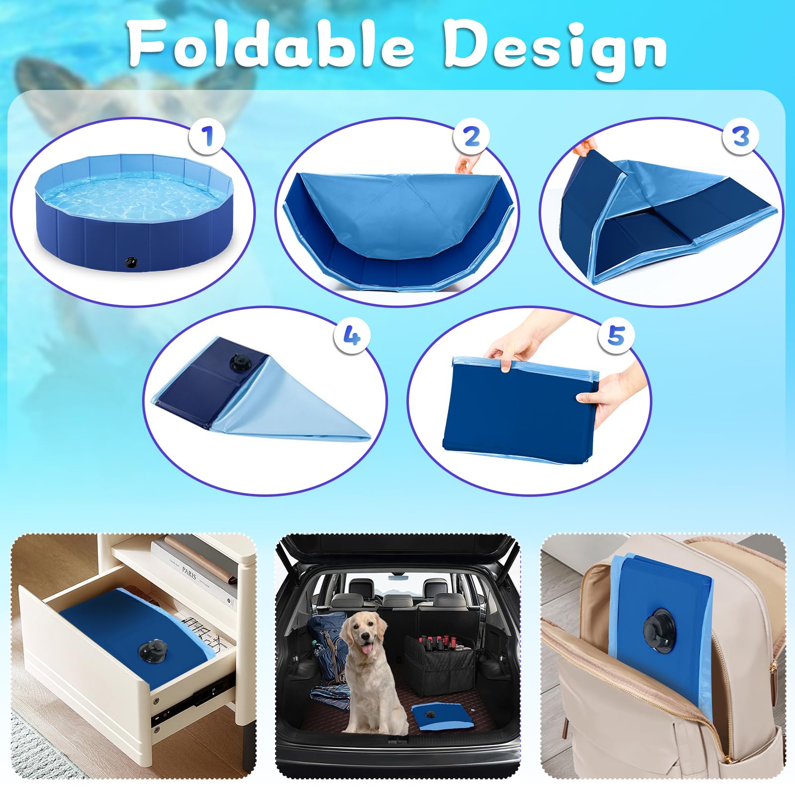 StarOcean hard PVC construction with PP board for durable daily use.