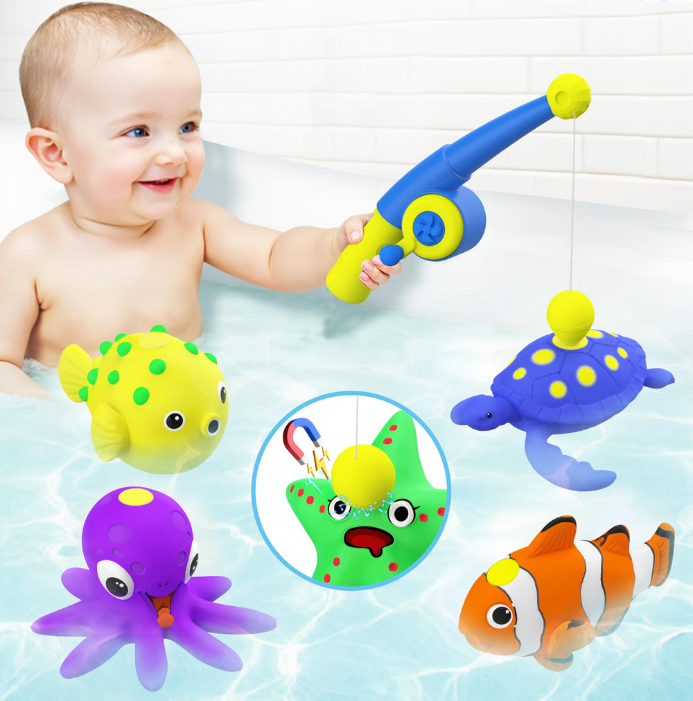 Staroud sea creature toys designed for water table and bath time play