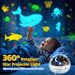 Staryou Dinosaur Projector silent rotation supports calm bedtime viewing.