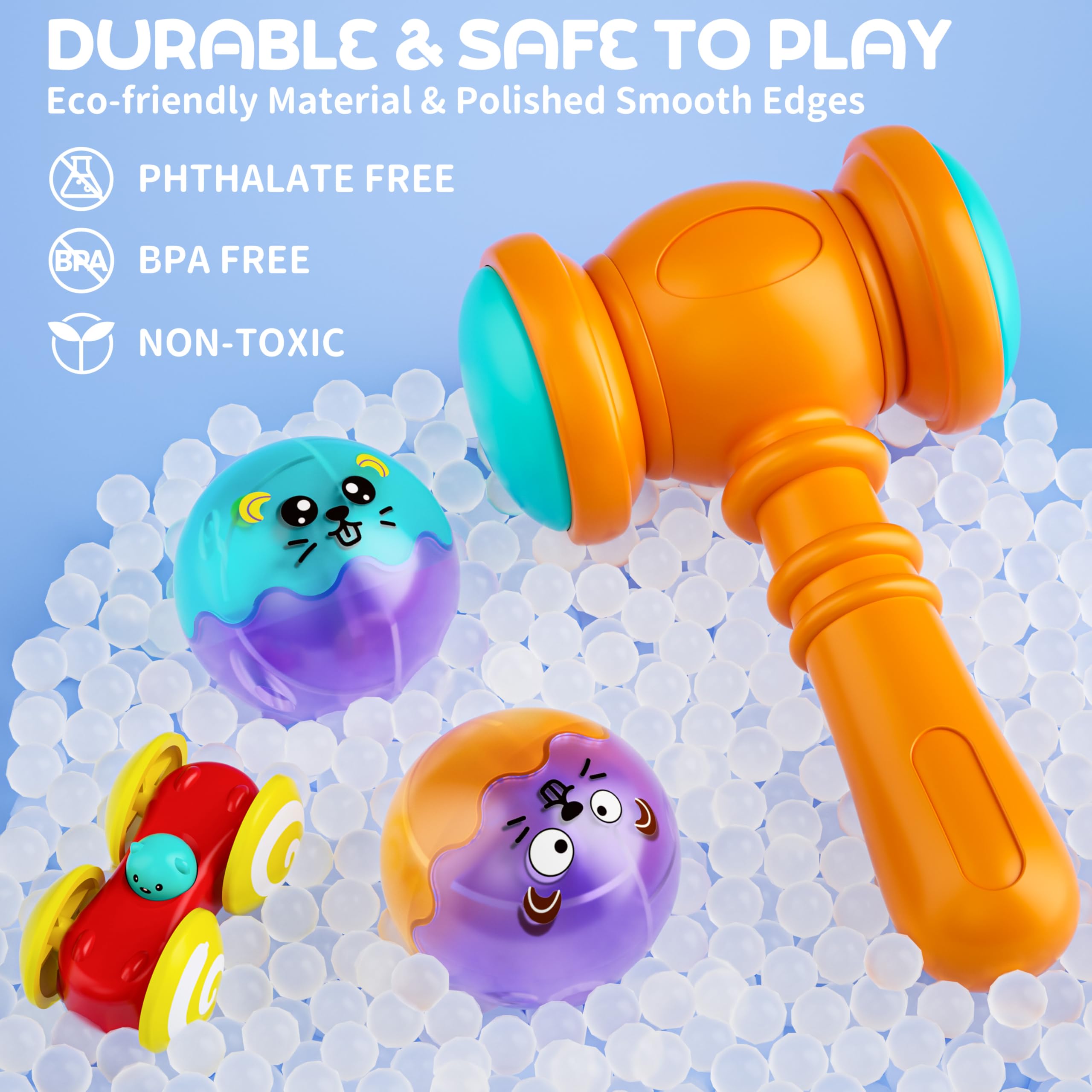 Stay Fun color-recognition with vibrant tracks and toys