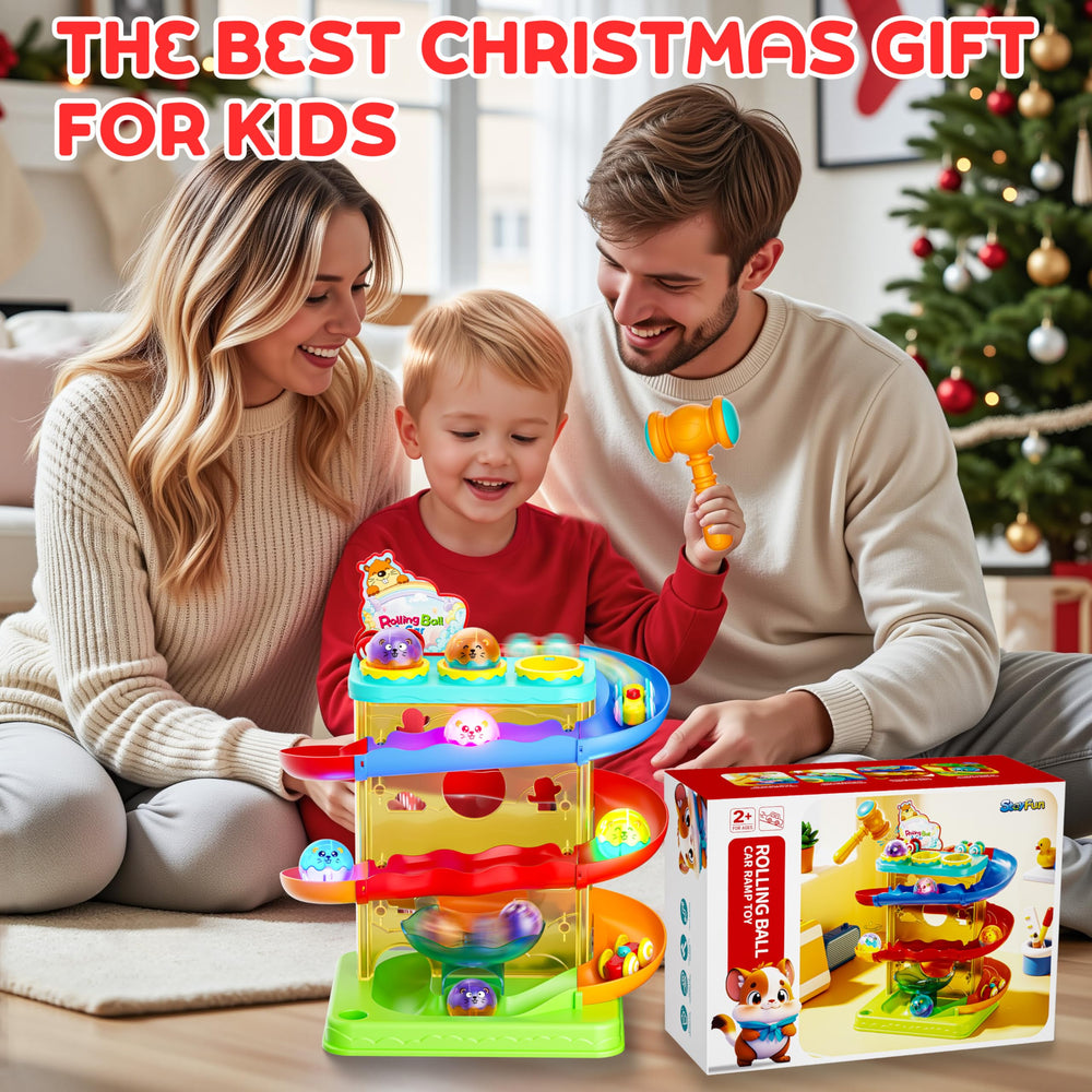 Stay Fun BPA-free plastic and rounded edges for safety