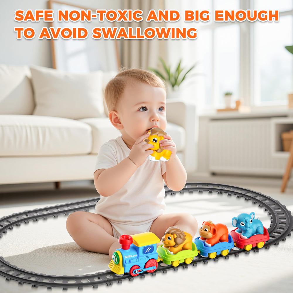 Stay Fun elephant car supports cooperative play and shared exploration
