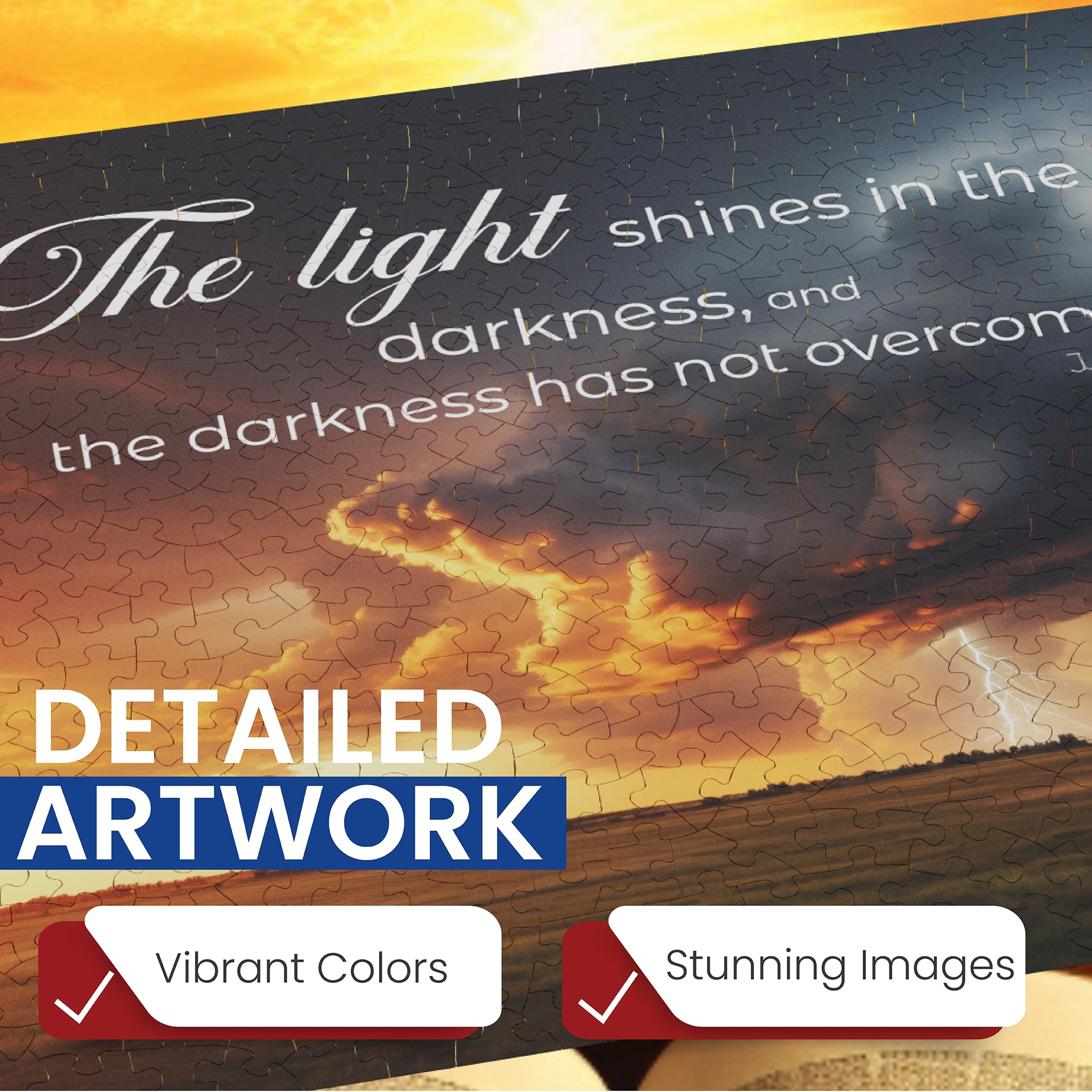 Steadfast Selections Christian puzzles make a thoughtful gift for faith-filled moments.