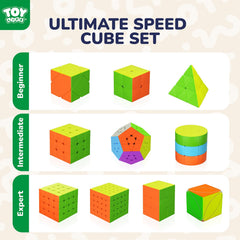 STEAM Life Pyraminx cube features precise corners for effortless solving flow.