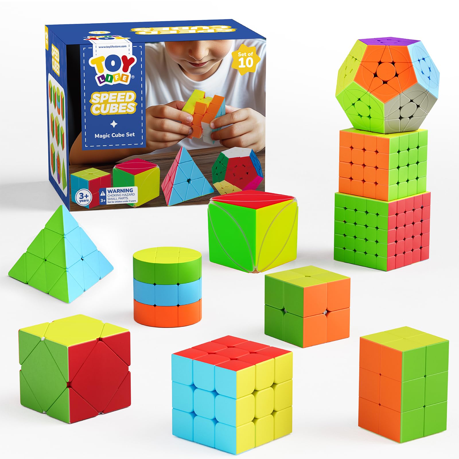 STEAM Life Speed Cube 3x3 for smooth turns and rapid solving practice.