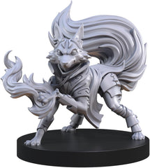 Steamforged Animals of the Faraway Sea panda cleric miniature, versatile companion in campaigns.