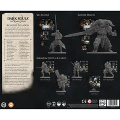 Steamforged Dark Souls Iron Keep expansion miniatures showcase detailed sculpts for immersive gameplay
