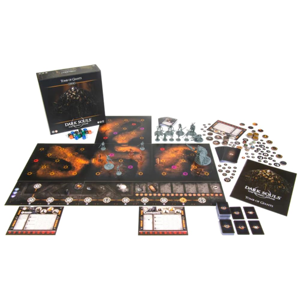 Steamforged Dark Souls Tomb of Giants tokens: essential components for combat