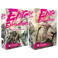 Steamforged Games Epic Encounters Island Crab Archon box art shows the warband.