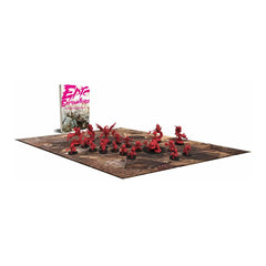 Steamforged Epic Encounters Rulebook and tiles aiding smooth rule reference