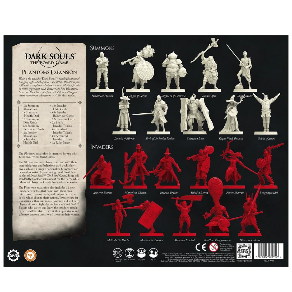 Steamforged Games Dark Souls Phantoms expansion new treasure tokens boost loot variety.