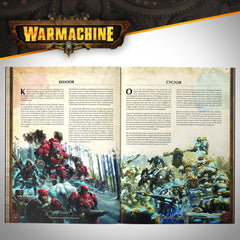 Steamforged Games Warmachine Core Book Iron Kingdoms history enriches immersion