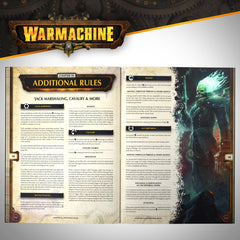 Steamforged Games Warmachine Core Book quickstart guide facilitates fast entry to rules