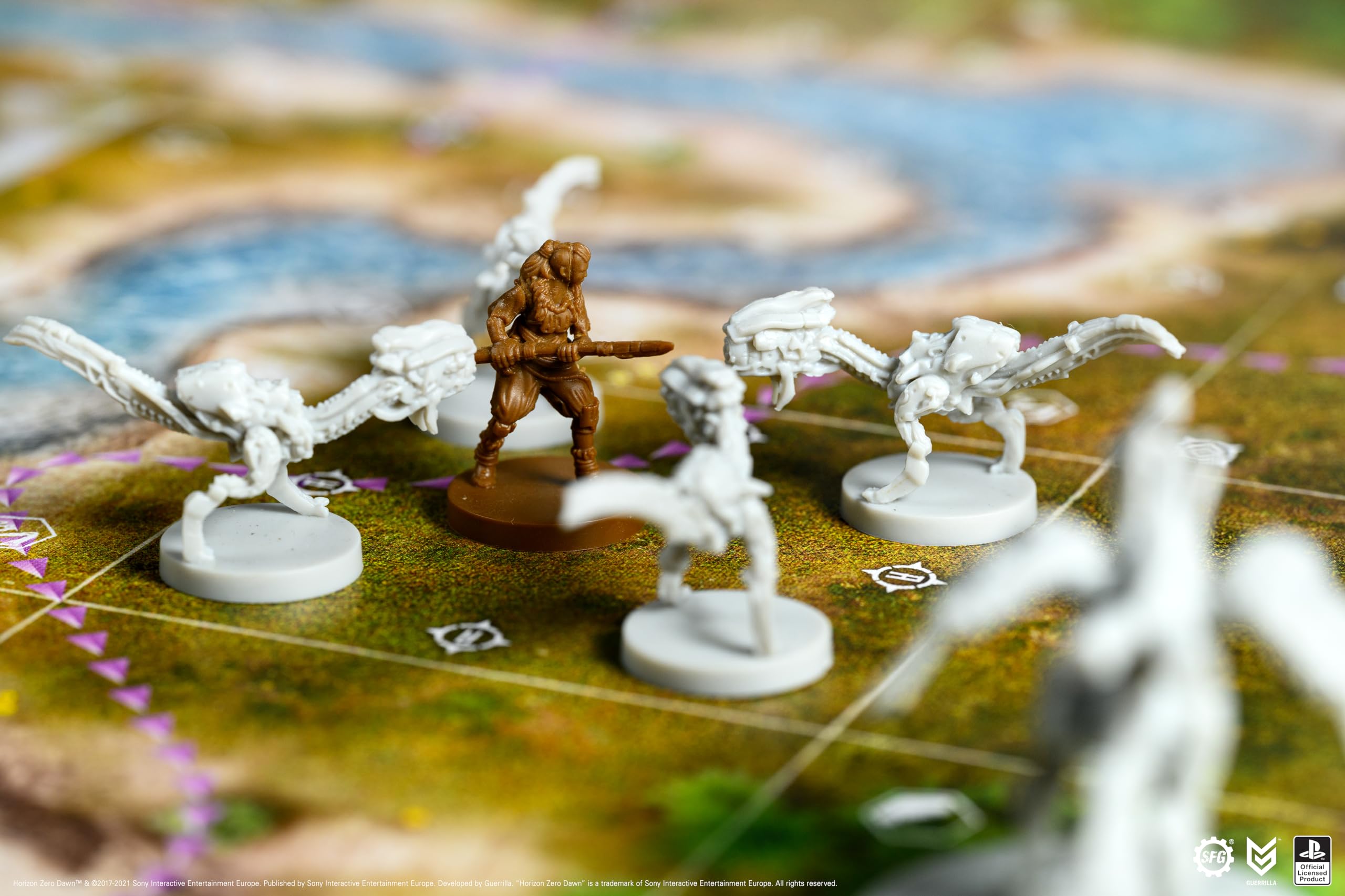 Steamforged Horizon Zero Dawn Sacred Land new items and equipment to upgrade hunters.