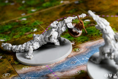 Steamforged Horizon Zero Dawn Sacred Land terrain tiles offer varied terrain effects.