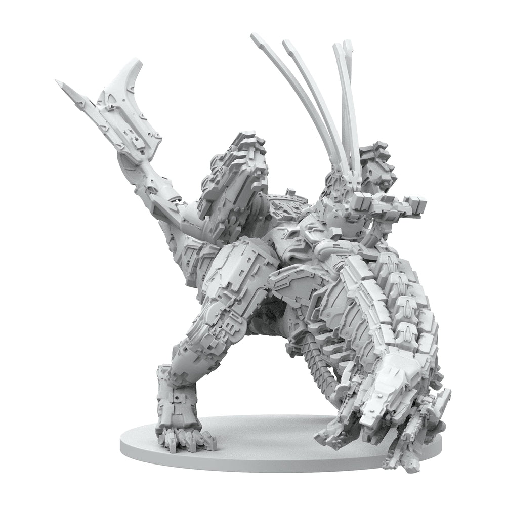 Steamforged Thunderjaw area-attack depiction helps plan multi-target strategies.