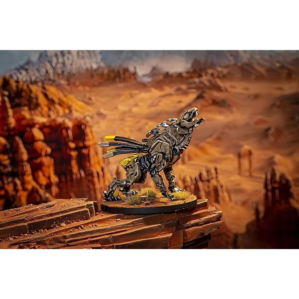 Steamforged Horizon Zero Dawnn play scene shows cooperative teamwork in action.
