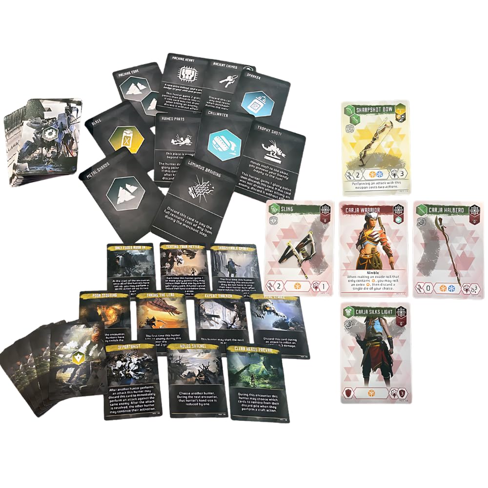 Steamforged Horizon Zero Dawnn rulebook hints at streamlined setup and play flow.