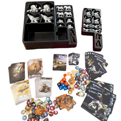 Steamforged Horizon Zero Dawnn unboxing reveals complete core game contents.