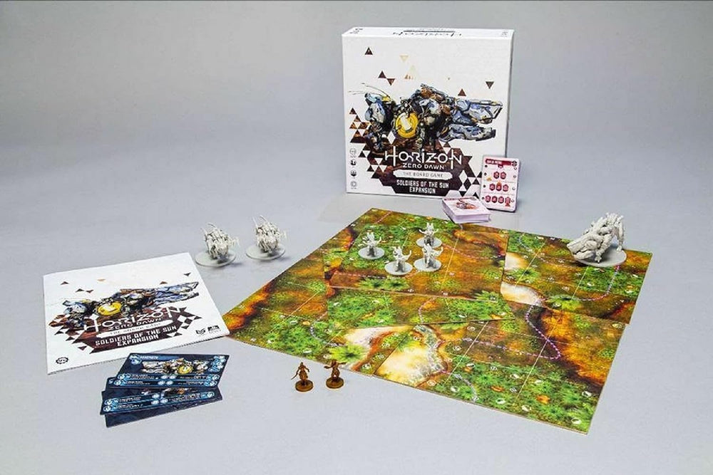 Steamforged Games Horizon Zero Dawn Soldiers of the Sun Carja Noble play boosts strategy.