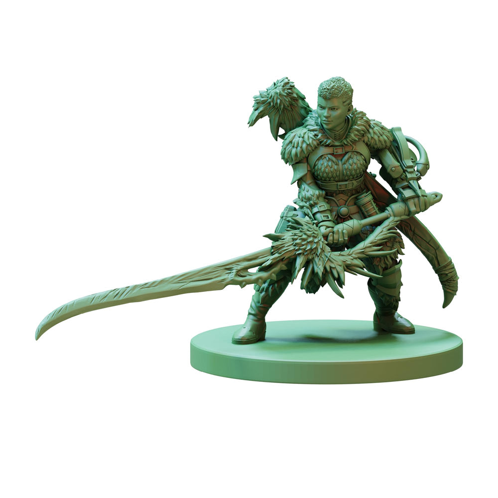 Steamforged Kushala Daora wind shield art conveys gusty battle aura.