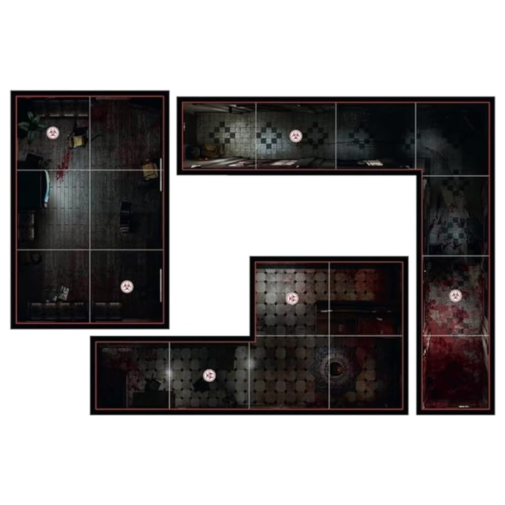 Steamforged Games' Resident Evil 2 dice and tokens for tense encounters