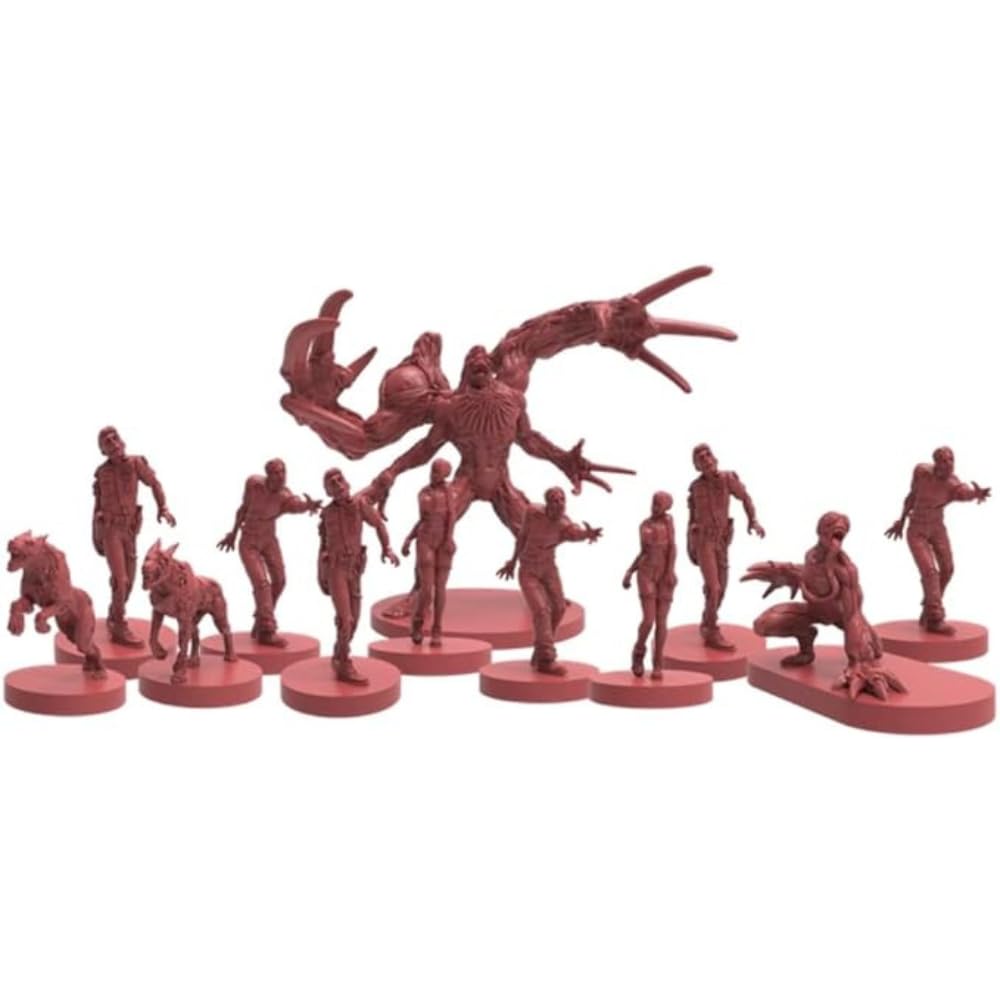 Steamforged Games' Resident Evil 2 map board depicting Raccoon City streets