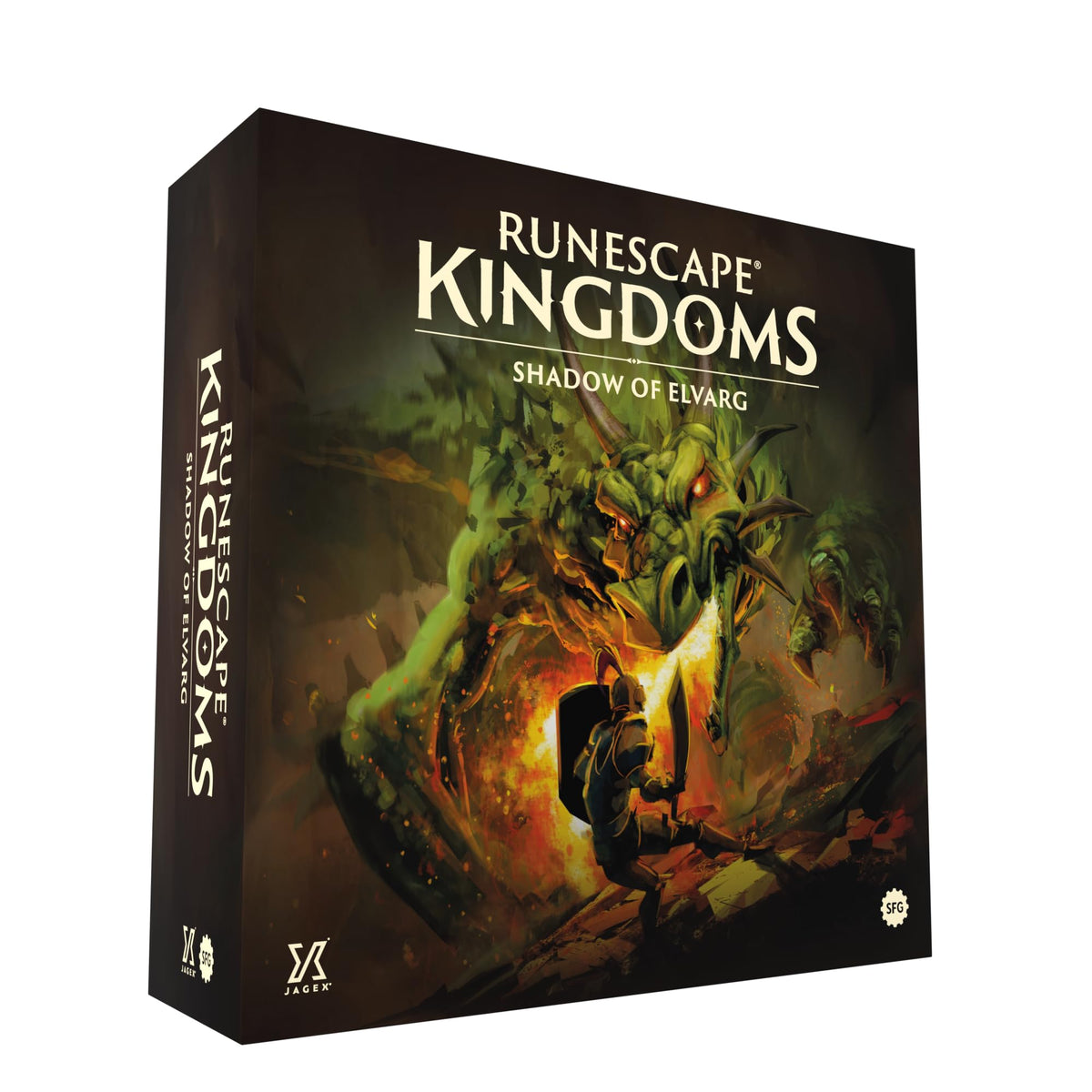 Steamforged Games RuneScape Shadow of Elvarg gameboard for immersive quests