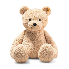 Steiff Jimmy Teddy Bear 55 cm plush toy close-up of soft fur for cozy play.
