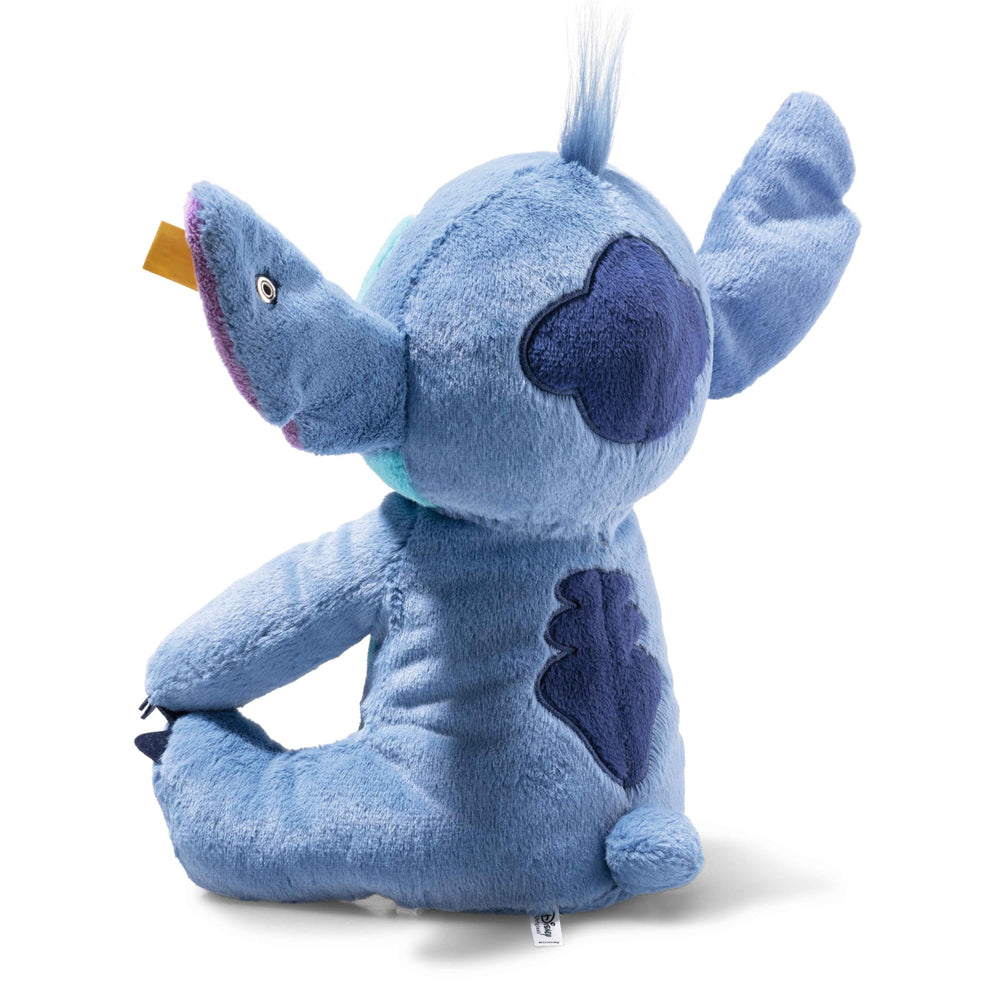 Steiff Stitch plush, officially licensed Disney collaboration, for collectors.