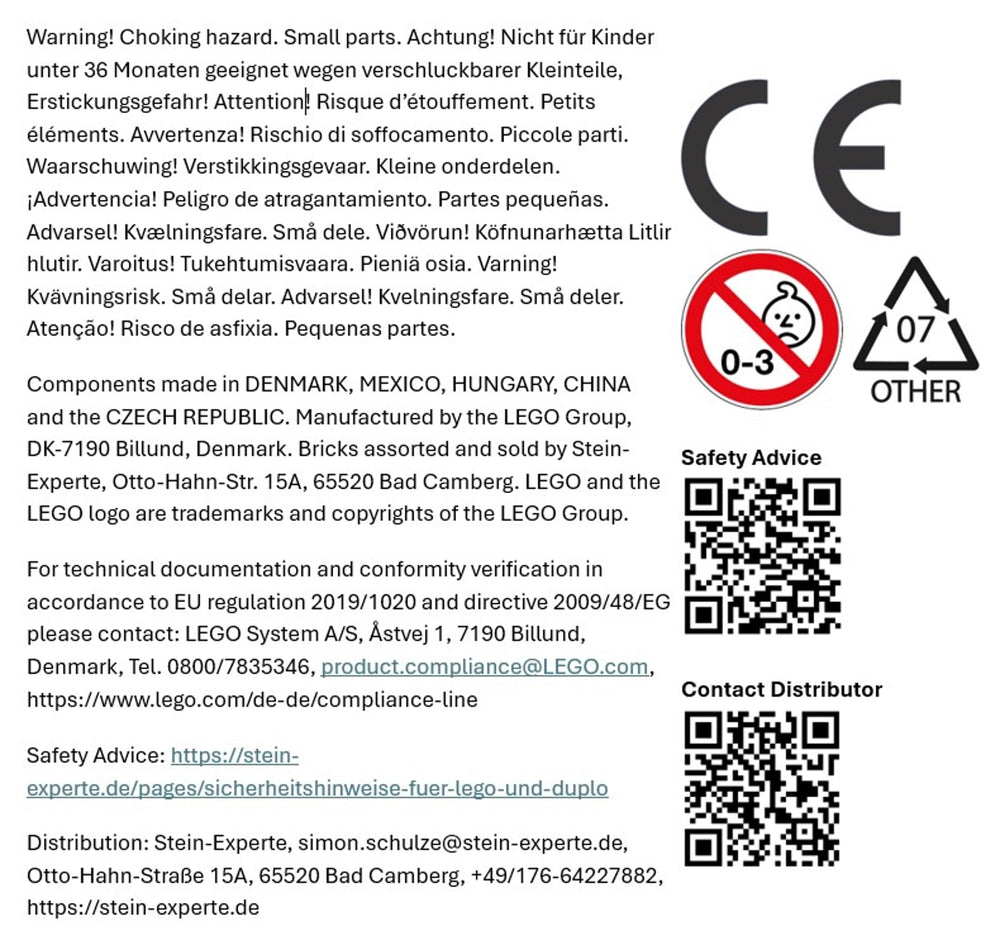 Stein-Experte Lego Creator Santa in the Chimney detail, ideal for Advent calendars or shelf decor.