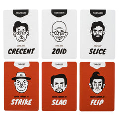 Stellar Factory Card Assassins Sticks and Stones enables up to 12 players for larger games