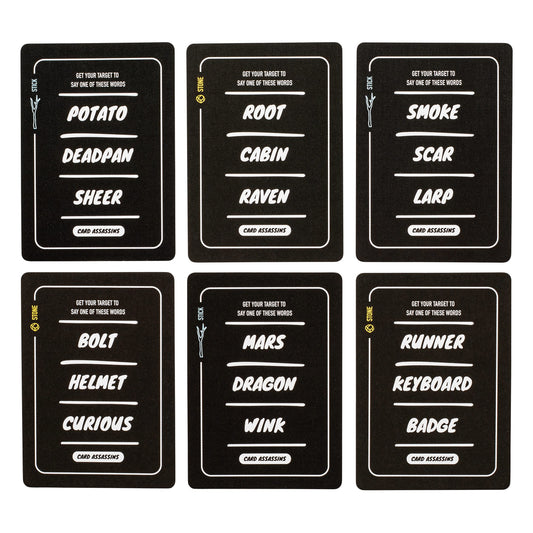 Stellar Factory Card Assassins Sticks and Stones features new characters for dynamic play