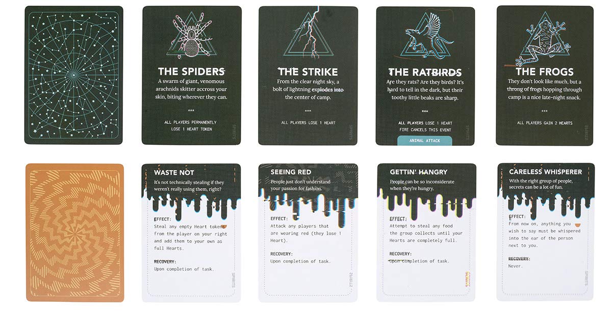 Stellar Factory Ravine Spirits wreckage cards highlight new hazards for tense play.