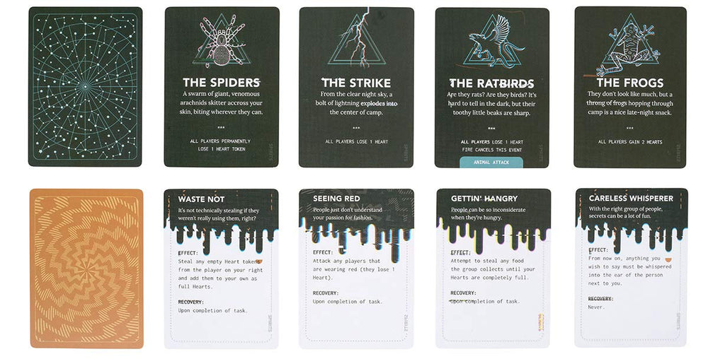 Stellar Factory Ravine Spirits wreckage cards highlight new hazards for tense play.
