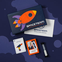 Stellar Factory Spaceteam teammates shouting fostering teamwork and fun